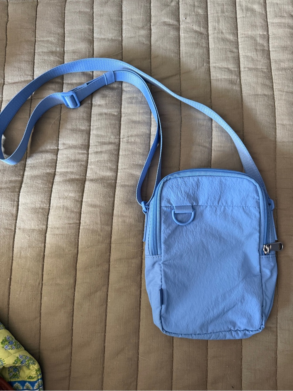 Athleta Light Blue Crossbody Sling Bag